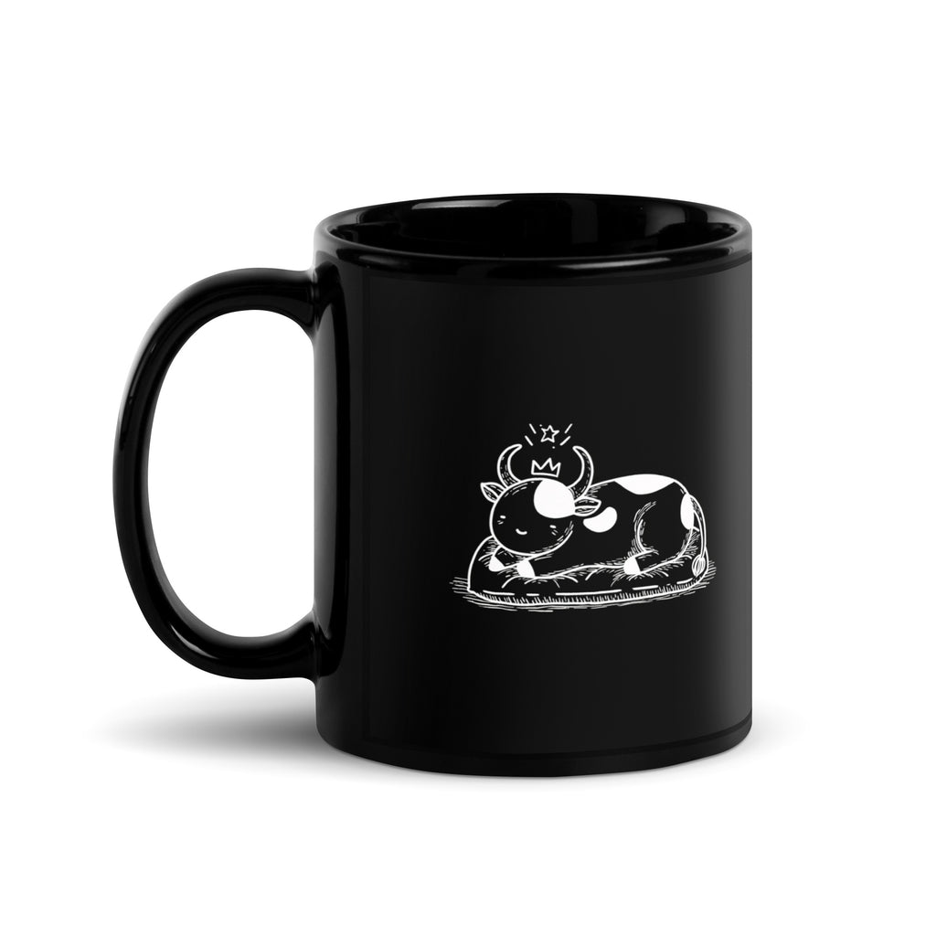 Taurus black mug