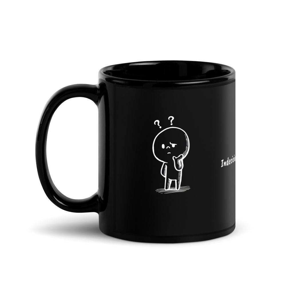 Libra black mug