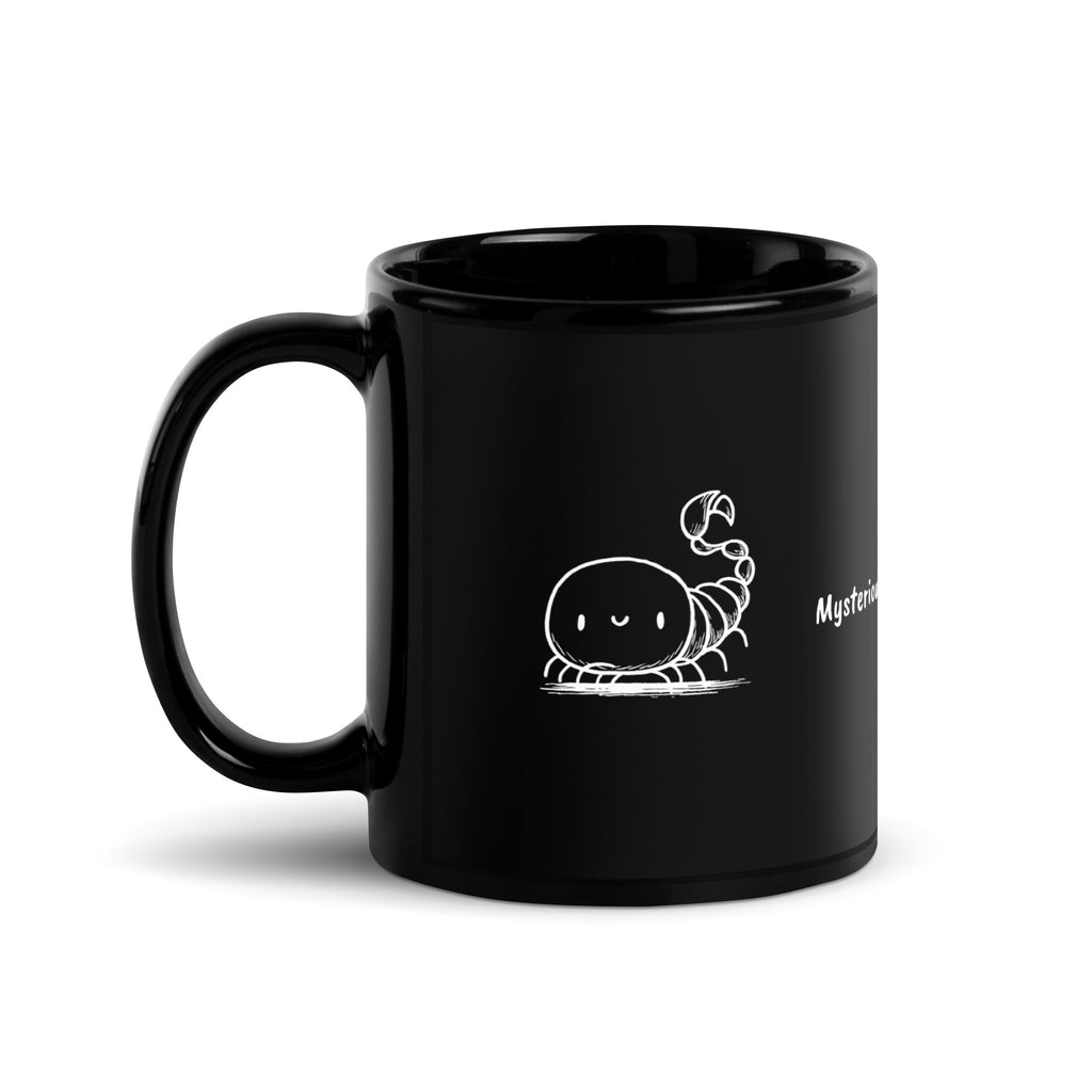 Scorpio black mug