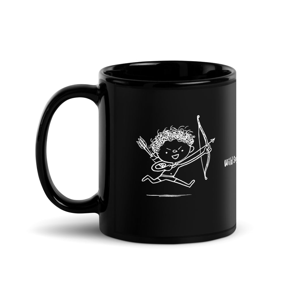 Sagittarius Black mug