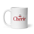 Chérie white mug