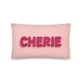 Pink CHERIE pillow