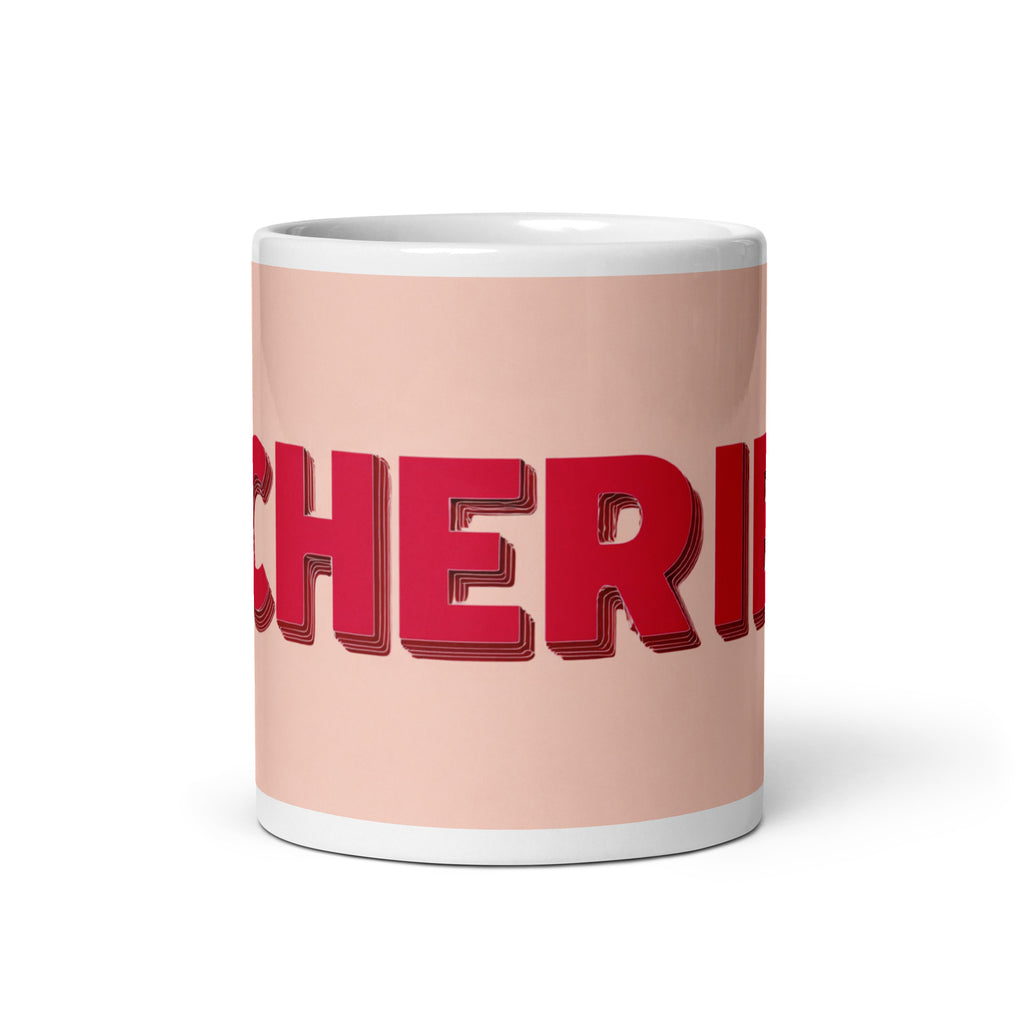 Chérie pink 11 oz mug