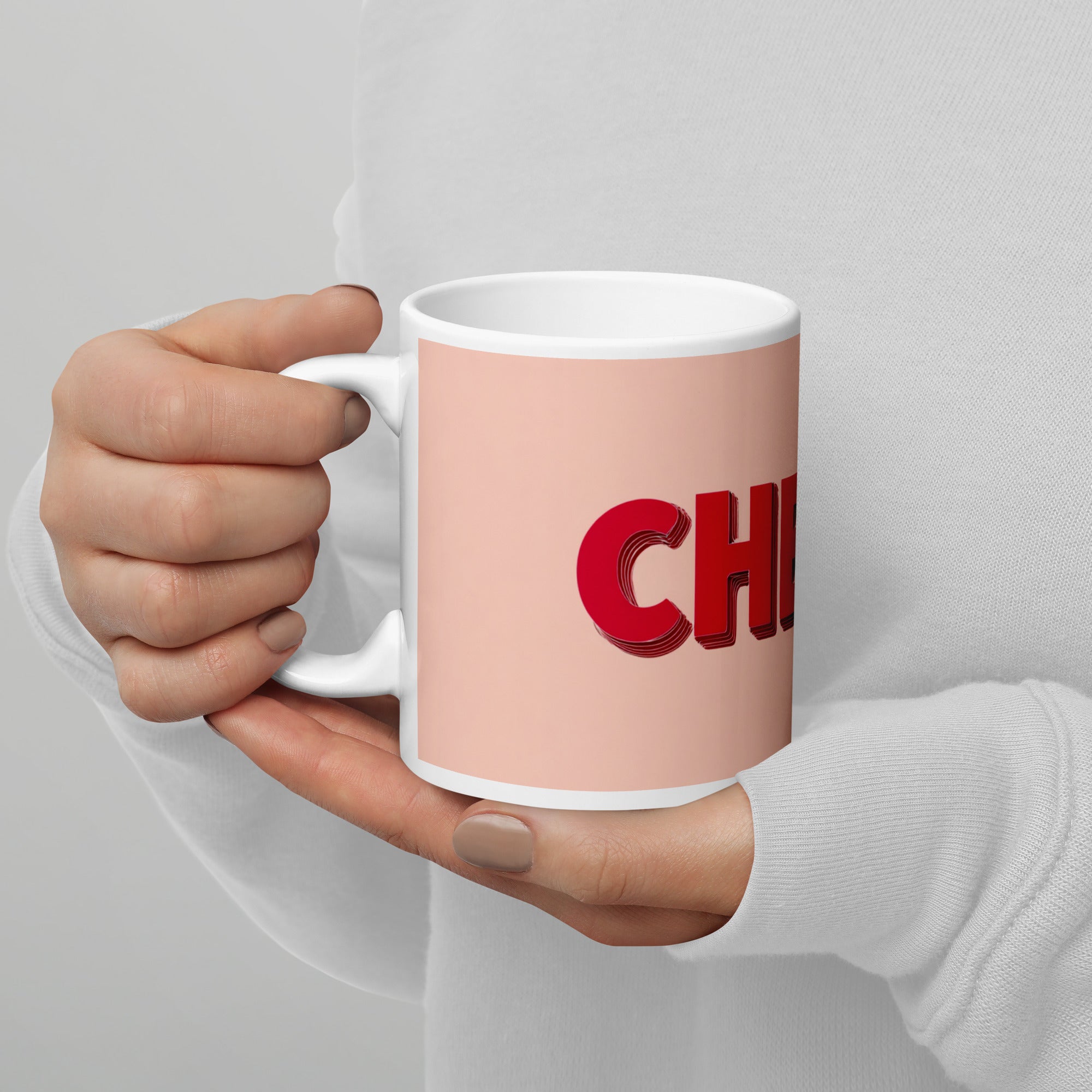 Chérie pink 11 oz mug