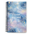 Dream Journal blue spiral notebook